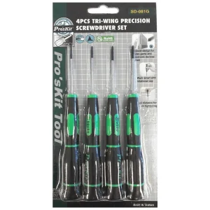مجموعه 4 عددی پیچ گوشتی پروسکیت مدل SD-081G