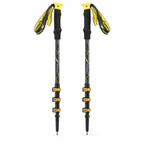 عصای کوهنوردی اسنو هاوک مدل SN-T0114 بسته دوعددی با قابلیت تنظیم ارتفاع و جنس آلیاژ آلومینیوم 7075