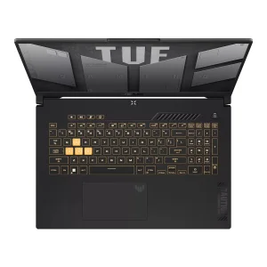 لپ تاپ 17.3 اینچی ایسوس مدل TUF Gaming F17 FX707VJ-Core 5 210H-RTX3050 6GB-8GB DDR4 3200MHz-512GB SSD-FHD 144Hz - کاستوم شده