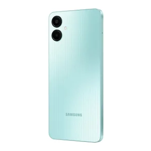 گوشی سامسونگ Galaxy A06 5G دو سیم کارت 128 گیگابایت و رم 4 گیگابایت - به همراه  به همراه شارژر 25 وات سامسونگ، 2 عدد کاور و 1 عدد محافظ صفحه نمایش