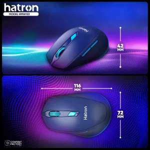 ماوس بی سیم هترون مدل HMW122SL