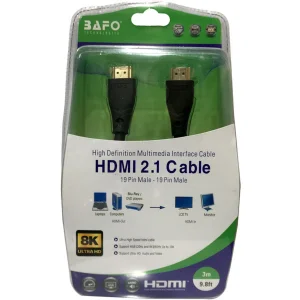 کابل HDMI بافو مدل BF-8K طول 3 متر