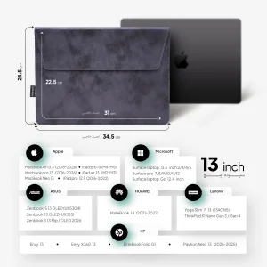 کاور لپ تاپ پِروین مدل LC-23 مناسب برای Envy X360 سایز 13 اینچی به همراه کیف اکسسوری