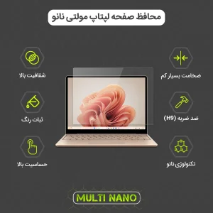 محافظ صفحه نمایش شفاف مولتی نانو مدل X-S2N مناسب برای لپ تاپ لنوو LOQ 15IRH8 15.6 inch 2023 بسته دو عددی