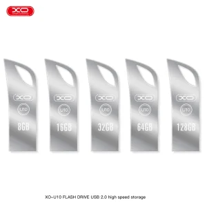 فلش مموری ایکس او مدل U10 ظرفیت 64 گیگابایت با رابط USB-A