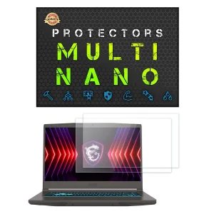 محافظ صفحه نمایش شفاف مولتی نانو مدل X-S2N مناسب برای لپ تاپ ام اس آی Thin 15 B12UCX 15.6 inch 2023 بسته دو عددی