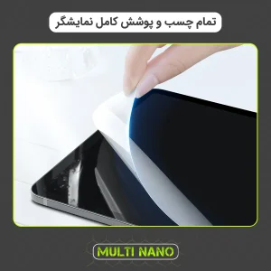 محافظ صفحه نمایش شفاف مولتی نانو مدل X-S2N مناسب برای لپ تاپ ام اس آی Thin 15 B12UCX 15.6 inch 2023 بسته دو عددی