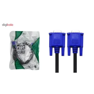 کابل VGA کی نت مدل K-VC402 طول 5 متر