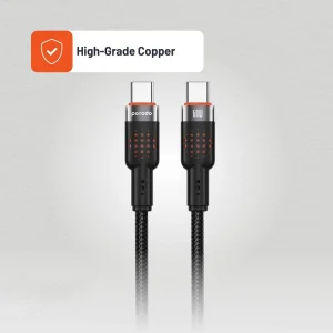 کابل تبدیل USB-C پرودو مدل Braided طول 1.2 متر