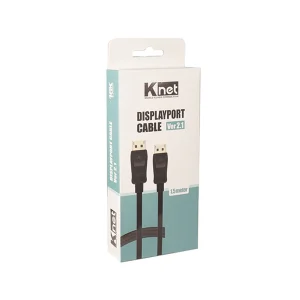 کابل DisplayPort 2.1 کی نت مدل K-CDP21015 طول 1.5 متر