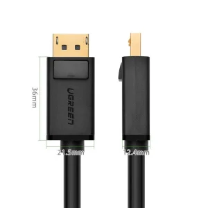 کابل Display port یوگرین مدل 10212 طول 3 متر