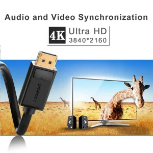 کابل Display port یوگرین مدل 10212 طول 3 متر