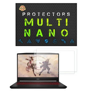 محافظ صفحه نمایش شفاف مولتی نانو مدل X-S2N مناسب برای لپ تاپ ام اس آی Katana GF66 11UE 15.6 inch 2021 بسته دو عددی