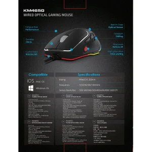 ماوس کینگ استار مدل KM465G