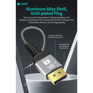 کابل Display Port کوتتسی مدل 87402 طول 2.0 متر