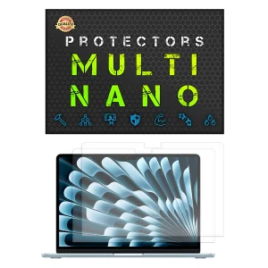 محافظ صفحه نمایش آنتی رفلکس مولتی نانو مدل X-S2M مناسب برای لپ تاپ اپل MacBook Air 13 M4 13.6 Inch 2025 بسته دو عددی