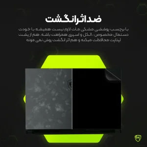 برچسب پوششی مات مولتی نانو مدل X-F1M مناسب برای لپ تاپ دل G15 5530 15.6 inch 2023