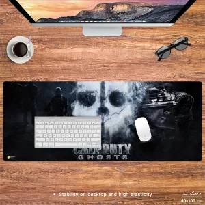 ماوس پد هومرو مدل HX246 طرح کالاف دیوتی Call of Duty سایز 40x100 سانتی‌متر