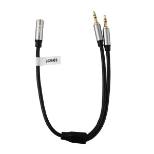 کابل صدا کی نت مدل K-CS12FM03 طول 0.3 متر