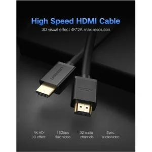 کابل HDMI 4K یوگرین مدل HD104 طول 15 متر