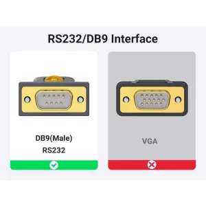 کابل USB.2 به DB9-RS232 یوگرین مدل CR104-20201 طول 1.5 متر