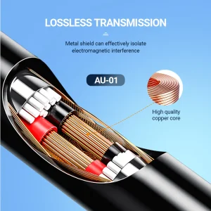 کابل AUX سلبریت مدل AU-01 طول 1 متر