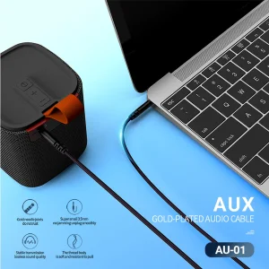 کابل AUX سلبریت مدل AU-01 طول 1 متر