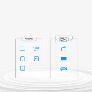کابل تبدیل HDMI به micro USB / VGA یوگرین مدل MM101-30449 طول 1.5 متر