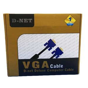 کابل VGA دی-نت مدل D-08 طول 5 متر