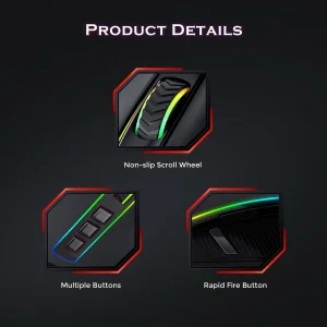 ماوس گیمینگ ردراگون مدل M910
