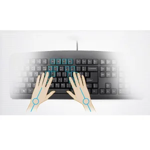 کیبورد و ماوس ای فورتک مدل KB-72620D