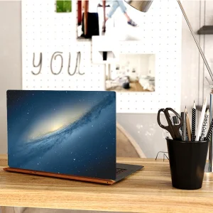 استیکر لپ تاپ توییجین و موییجین طرح Space کد 130 مناسب برای لپ تاپ 15.6 اینچ به همراه برچسب حروف فارسی کیبورد