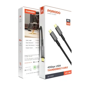 کابل تبدیل USB-C پرودو مدل Woven طول 1.8 متر