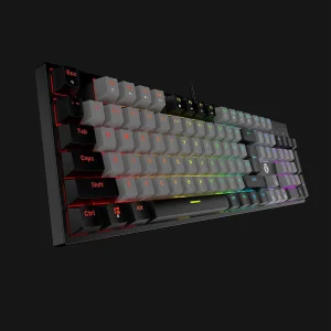 کیبورد گیمینگ فنتک مدل ATOM104 MK886V2Redswitch