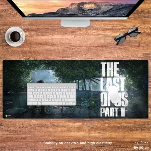 ماوس پد هومرو مدل HX304 طرح آخرین بازمانده از ما The Last of Us سایز 40x100 سانتی‌متر