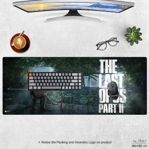 ماوس پد هومرو مدل HX304 طرح آخرین بازمانده از ما The Last of Us سایز 40x100 سانتی‌متر