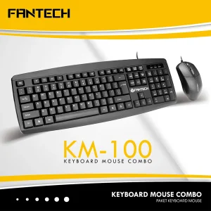 کیبورد و ماوس فنتک مدل KM-100