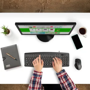 کیبورد و ماوس فنتک مدل KM-100