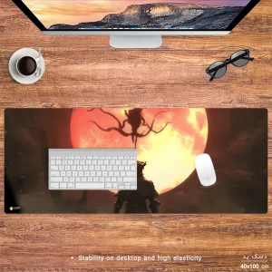 ماوس پد هومرو مدل HX072 طرح بازی Bloodborne سایز 40x100 سانتی‌متر