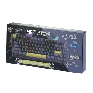 کیبورد گیمینگ اونیکوما مدل G52، مکانیکال سوییچ قهوه ای، Tenkeyless، نورپردازی RGB