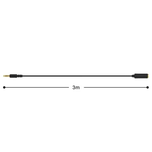 کابل افزایش طول 3.5 میلی‌متر کامیکا مدل CVM-CP-CPX طول 3 متر