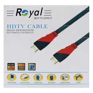 کابل HDMI رویال مدل 1001834 طول 20 متر