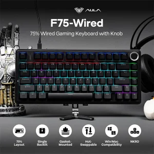 کیبورد مخصوص بازی آئولا مدل F75