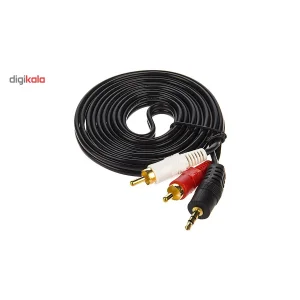 کابل تبدیل جک 3.5 میلی متری به RCA دی-نت به طول 1.5 متر