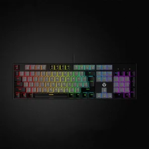کیبورد گیمینگ فنتک مدل ATOM104 MK886V2Blueswitch