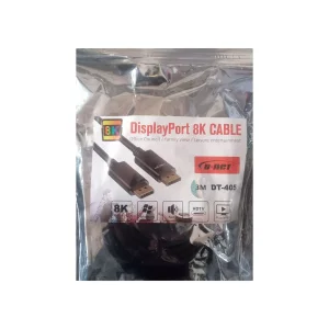 کابل تبدیل DisplayPort دی نت مدل DT4O5_8K طول 3 متر