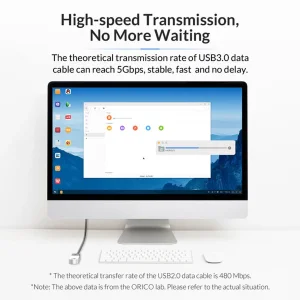 کابل افزایش طول USB 3.0 اوریکو مدل U3-MAA01 طول 2 متر