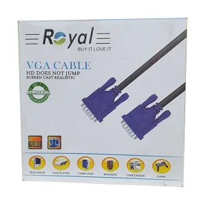 کابل VGA رویال مدل KSG-10 طول 10 متر