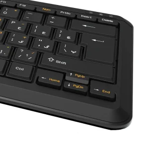 کیبورد کینگ استار مدل Wireless KB79W GAMING Ergonomic Multimedia