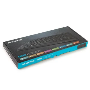 کیبورد کینگ استار مدل Wireless KB79W GAMING Ergonomic Multimedia